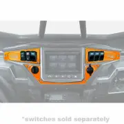 Polaris Ride Command Dash Switch Panels RZR XP1000 Turbo S 1000 Orange Madness