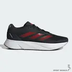 ADIDAS 男鞋 慢跑鞋 避震 輕量 DURAMO SL 黑紅【運動世界】IE9696