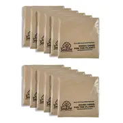 12x 50pc EcoSouLife Back to Nature Disposable Recycled Paper Napkin Event/Party