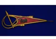 Russian Army Military Corner on the Beret Cockade Special Forces Reconnaissance