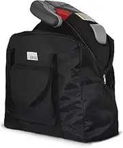 Birdee Backless Booster Seat Travel Bag for Airplane Gate Check and Carrier for Travel - Fits GB Pockit and Most Lightweight Compact Folding Strollers