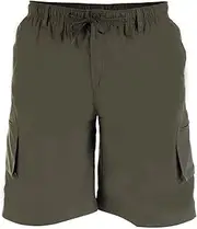 [DUKE] D555 Mens Kingsize Nick Shaped Leg Cargo Shorts (UK Size: 8XL) (Khaki)