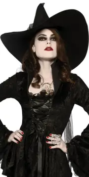 Rubies Collection Witches Hat Oversized Size Standard 4793 Headwear Costume BLK