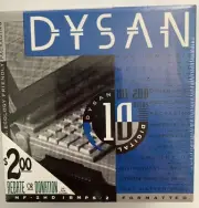 Dysan 3 1/2" Diskettes MF-2HD Formatted for IBM PS/2 and Compatibles New Sealed