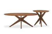 Bristol Coffee Table Set, Walnut