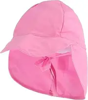 [BESPORTBLE] 1Pc Sun Protection Hat Wide Brim UV Cap for Outdoor Activities Breathable Mesh Design for Beach Stroller and Park Use Fits Head Pink