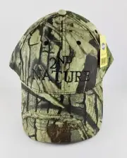 Hat Ball Cap - 2nd Nature Camo Cordova - Embroidered - Adjustable Backstrap