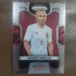 2018 WORLD CUP PRIZM 西班牙 INIESTA 世界盃 球員卡