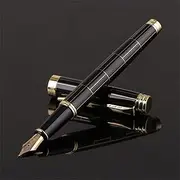 Fountain Pen,Retro Style Metal 0.5mm Fountain Pen Business Office Signature Pen