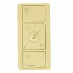 [7美國直購] 遙控調光開關 LUTRON PJN-3BRL-GIV-L01 PICO 5 BUTTON REMOTE CONTROL DIMMER SWITCH WITH NIGHTLIGHT, IVORY