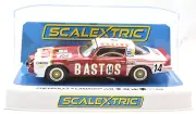 Scalextric "Bastos" Chevrolet Camaro Z28 DPR W/ Lights 1/32 Scale Slot Car C4235