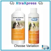 Troy Calcium Syrup Available in 250 mL or 1 L plastic bottles.