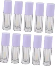 Healvian 10pcs Lip Gloss Bottle Tkb Refillable Lip Gloss Tube Lip Balm Container Base Bottles Lipgloss Tubes Cute Glossy Lip Balm Containers Clear Mascara Liquid Blush Tubes Plastic