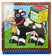 Melissa & Doug Farm Cube Puzzle