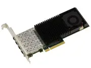 Card Pcie Network Lan 10G SFP+ Fibre 4 Ports - Chipset Intel JL82599ES