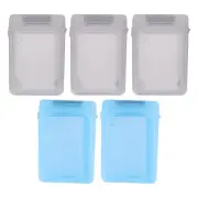 5 PCS 3.5 "Portable IDE Sata HDD External Case Hard Drive Case Hard Case8965