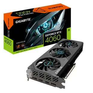 GIGABYTE 技嘉 RTX4060 EAGLE OC 8G 顯示卡 N4060EAGLE OC-8GD 顯卡