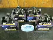 4PK OKUMA MAGDA DXT MA-30DXT LINE COUNTER TROLLING REELS SALMON WALLEYE STIPPER