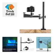 ULANZI Camera Desk Mount Stand with Flexible Arm, Overhead Mount, Articulated...