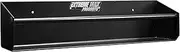 Extreme Max 5001.6137 Wall-Mount Aluminum Tie-Down Hanger Storage Rack Shelf for Enclosed Race Trailer, Shop, Garage, Storage - Black