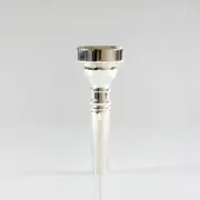 Mouthpiece Metal Silver Plated Cornet Mouthpiece Wind Instrument Accessories