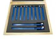11PC BRAZED BORING TURNING TOOL LATHE CUTTER SET 12MM RDGTOOLS