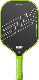 Selkirk SLK Halo Power MAX Pickleball Paddle | Raw Carbon Fiber Pickleball Paddle with a Rev-Core Power Polymer Core | Pickleball Rackets Made in The USA | Green