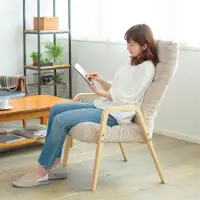 在飛比找momo購物網優惠-【IRIS】日式舒活休閒椅-加高款- WAC-L(椅/舒適/