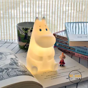 Moomin    嚕嚕米小夜燈     姆明  LED拍拍燈  夜燈/小誠百貨呀