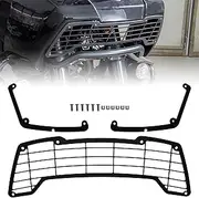 VEISUTOR Motorcycle Headlight Protective Cover for Harley Pan America, Black Aluminum Head Lamp Mesh Grill Guard Cover for Harley Pan America 1250 1250S RA1250 RA1250S 2020 2021 2022 Accessories