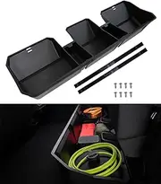 Insert Cargo Under Seat Storage Box for 2024+ Tesla Cybertruck, Second Row Under Seat Organizer with Modular Storage Bins fits Cybertruck Accessories