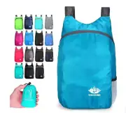 Ultra Lightweight Packable Water Resistant Backpack for Travel Camping Outdoor
