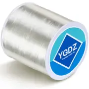 0.8mm Elastic String, YGDZ 3 Rolls Bracelets String Clear Elastic Stretch Cor...