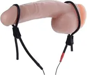 Zeus Electrosex Vigor II Cock and Ball Ties and Frenum Electro Stimulator