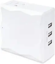 CyberPower P2WU Professional Surge Protector, 500J/125V, 2 Outlets, 3 USB Charge
