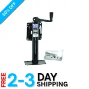 Lightweight Bolt-On Trailer Jack - Pro Series, 11" Height Adjustment, 2000 lbs