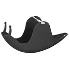 Coil Holder Metal Coil Incense Holder Fireproof Incense Burner, Black