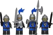 LEGO Knight Mini Figures 4 Falcon Knights Figures Black Falcon Knights (Knight 2)