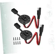 ORFOFE Quick Connection Cable Solar Panel Connector 8pcs Screws 0.5m Cable for Solar Generator