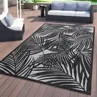 Rugshop Outdoor Rug Contemporary Palm Leaf Textured Indoor Outdoor Rug Patio Rug