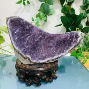 1692g Natural Amethyst Geode Mineral Specimen Crystal Quartz Energy Decoration