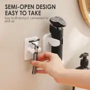 Shaver Toothbrush Holder Wall Suction Cup Storage Top Hook Razor Bath/Washroom