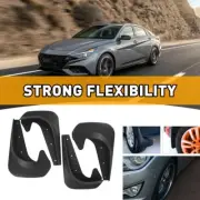 4PCS Universal Car solid Wearing Mud Flaps Splash Guards Front Rear Fender