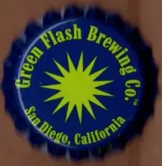 USA Plastic Lined Beer Crown Bottle Cap: Green Man Brewing