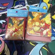 Pokemon TCG Evolution Line Charizard Deck Case & Sleeves - New, Unopened