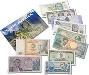 15 Banknotes from Latin America – Banknotes World Currency Collection – Old Money with Certificate of Authenticity – Money Notes for Collectors & Watching Children – Banknote Collection