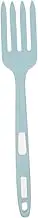 Happyyami Cooking Fork Reusable Kitchen Serving Fork for Pasta Salad Practical Food Fork with Smooth Handle for Daily Cooking Entertaining Lake