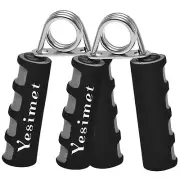 2 Pack Hand Grip Strengthener Set,Finger Gripper- Soft Foam Hand Exerciser fo...