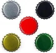 140 Count Beer Bottle Caps Oxygen Absorbing Crowns, Ideal for HomeBrew, 5 Assorted Colors