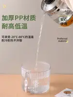 冰箱冷水壺帶龍頭大容量4L水果茶汁涼水壺耐高溫裝水飲料桶冰水杯